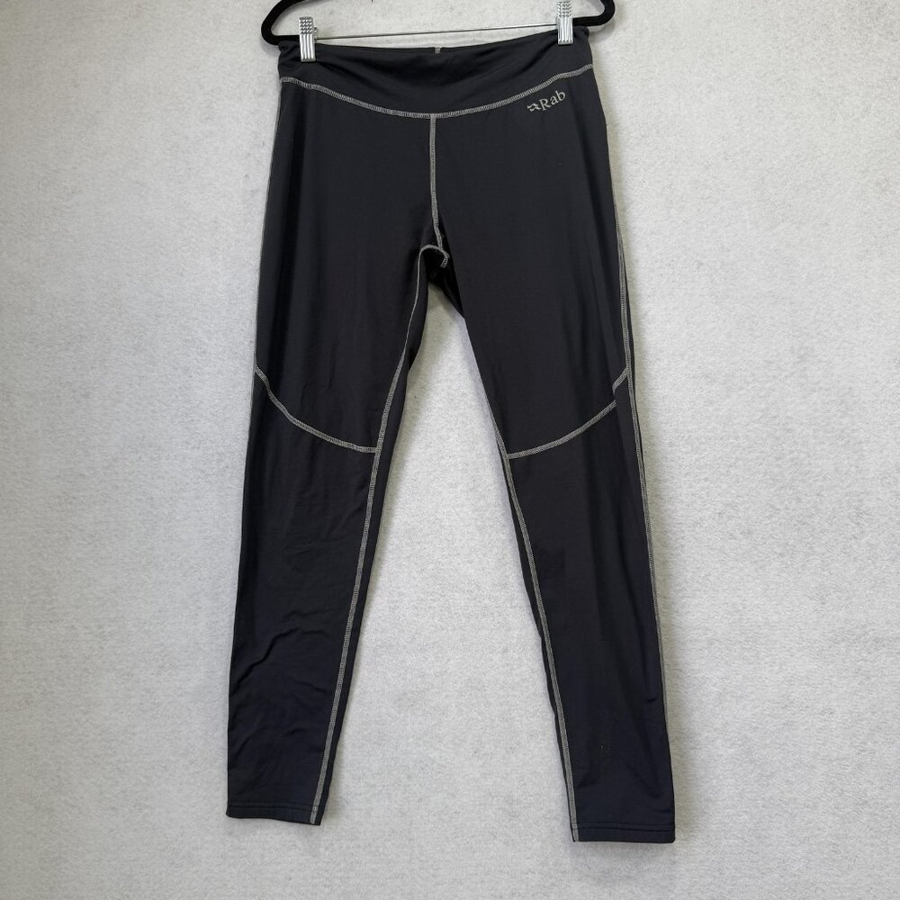 Rab Flux Pants Womens 12 Gray Ankle Leggings Hiking Climbing Outdoor Active